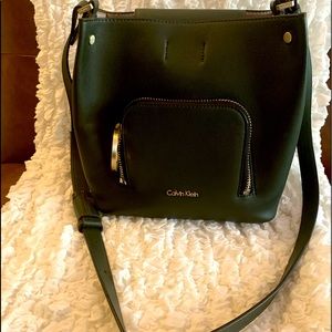 Calvin Klein Bucket Bag with Ring Detail